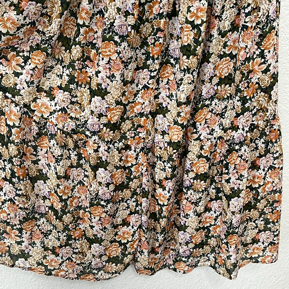ASTR Floral Print Cutout Maxi Dress - Picture 15 of 17
